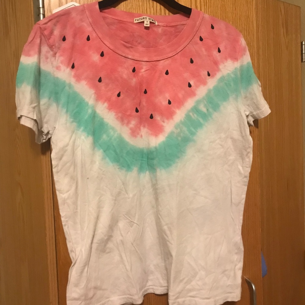 Watermelon tie dye tshirt